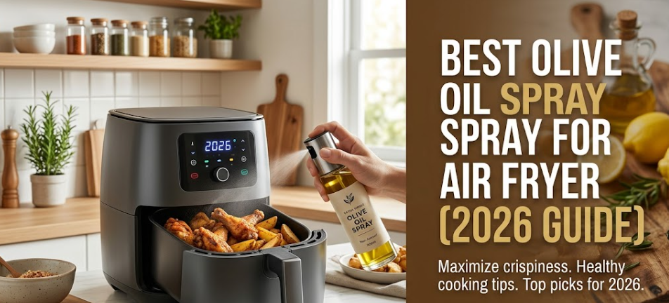 Best Olive Oil Spray for Air Fryer (2026 Guide)